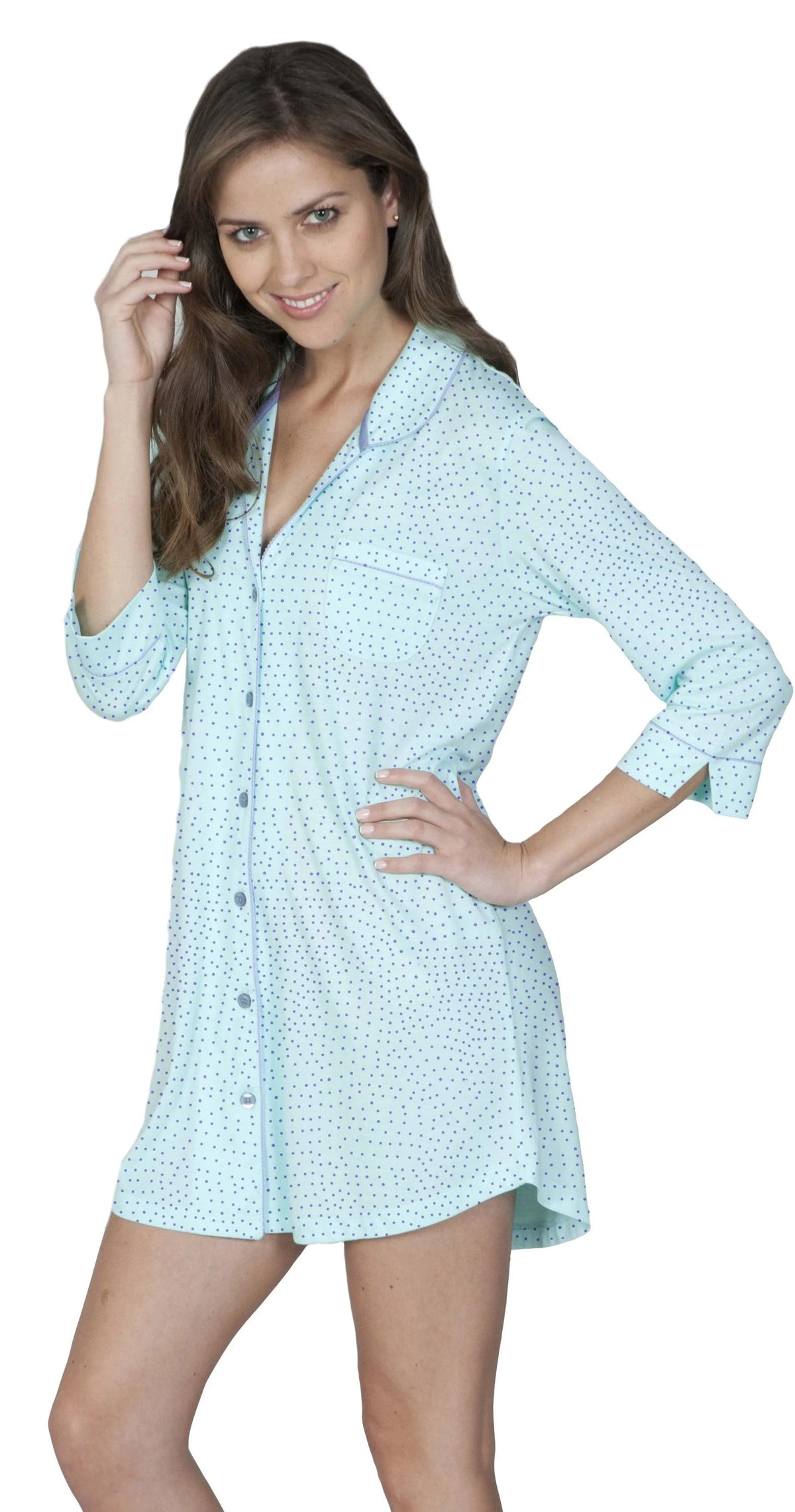 3/4 Sleeve Nightshirt - Sales Rack - Twelve Eighty Eight Nightshirt twelveeightyeight.com