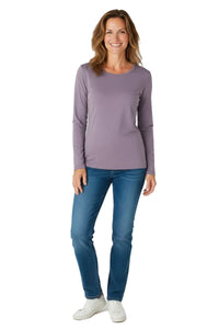 Beyond the Basics Long Sleeve Crew Neck Tee