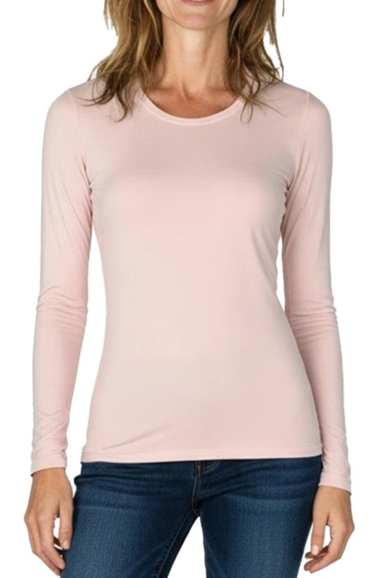 Beyond the Basics Long Sleeve Crew Neck Tee