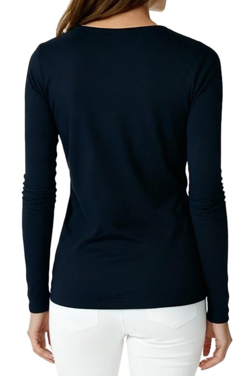 Beyond the Basics Long Sleeve V Neck Tee