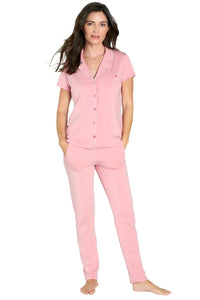 Brenda Short Sleeve Pajama Set
