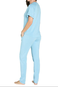 Brenda Short Sleeve Loungewear Set