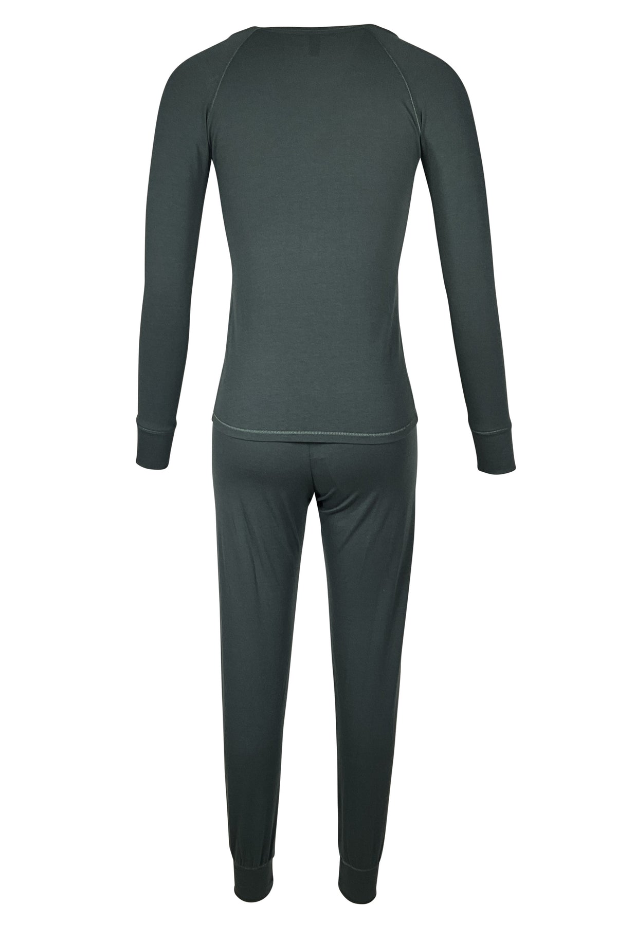 Olivia Long Sleeve Henley Loungewear Set