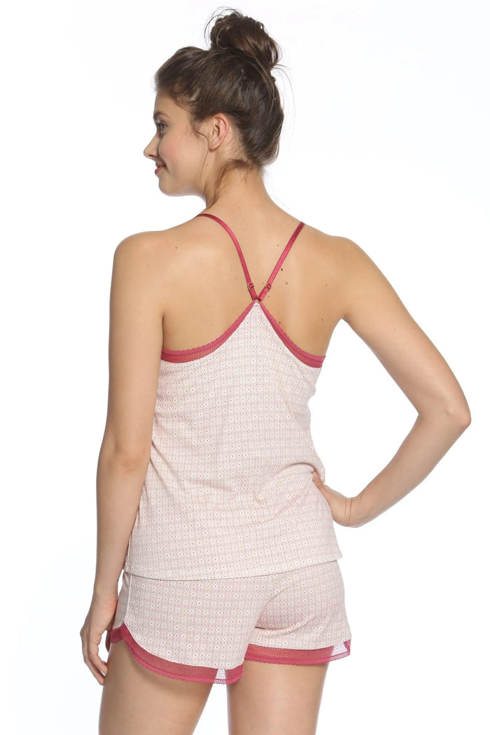 Bridgette Racerback Camisole Boxer PJ Set - Sales Rack - Twelve Eighty Eight Tap Set twelveeightyeight.com