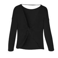 Long Sleeve Draped Back Top - Clearance Rack - Twelve Eighty Eight Long Sleeve Top twelveeightyeight.com