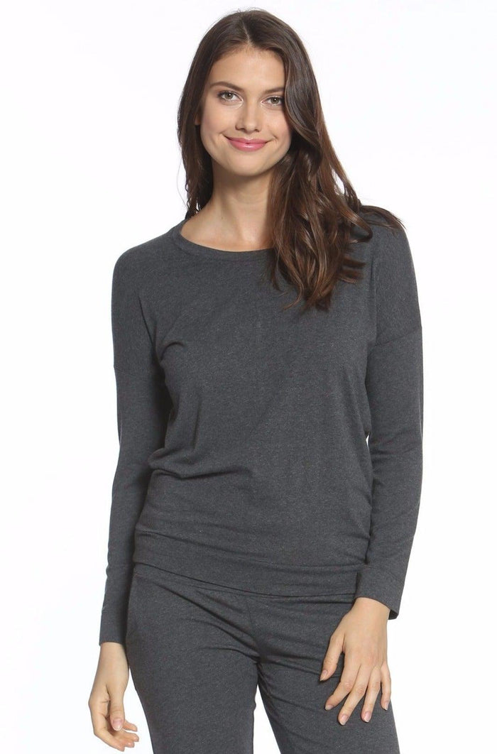 Long Sleeve Pull Over Top - Sales Rack - Twelve Eighty Eight Loungewear twelveeightyeight.com