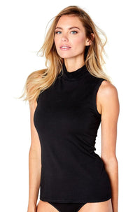 Mock Neck Tank Top - Twelve Eighty Eight Layering twelveeightyeight.com