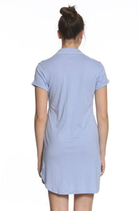 Short Sleeve Pullover Sleepshirt - Clearance Rack - Twelve Eighty Eight Sleepshirt twelveeightyeight.com